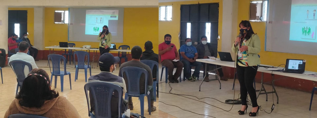 capacitación a integrantes  de – COMUDE- del municipio de San Andrés Itzapa.