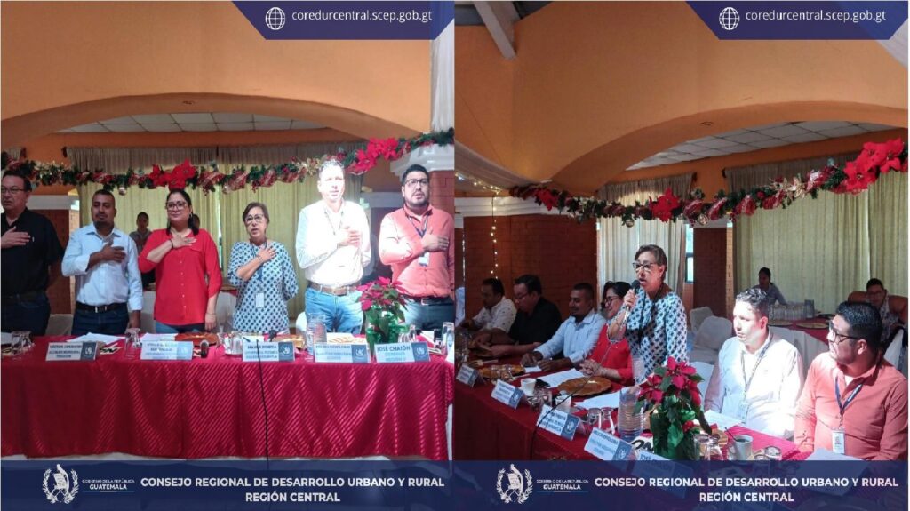 décima Segunda Reunión Ordinaria de Consejo Departamental de Desarrollo del departamento de Escuintla