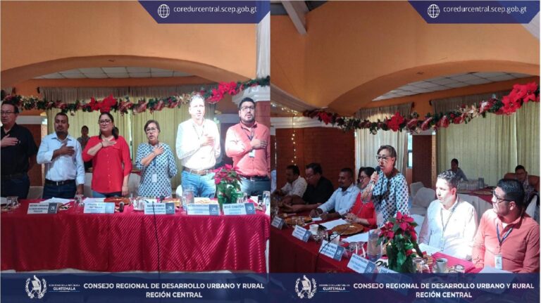 décima Segunda Reunión Ordinaria de Consejo Departamental de Desarrollo del departamento de Escuintla